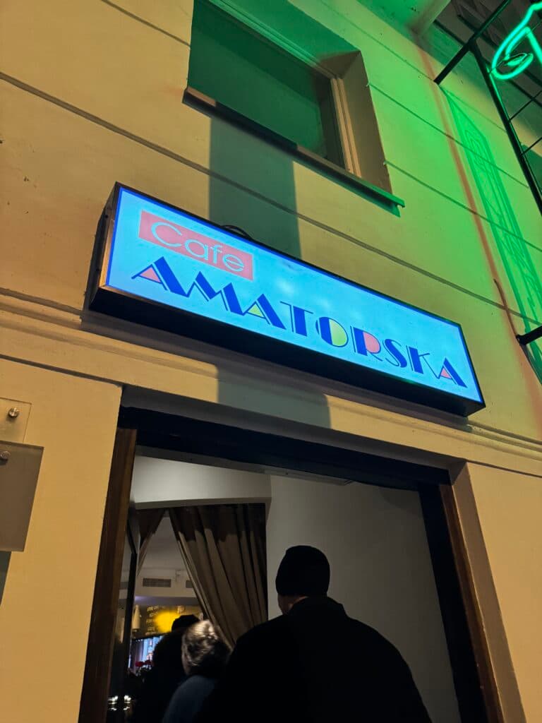 Cafe Amatorska