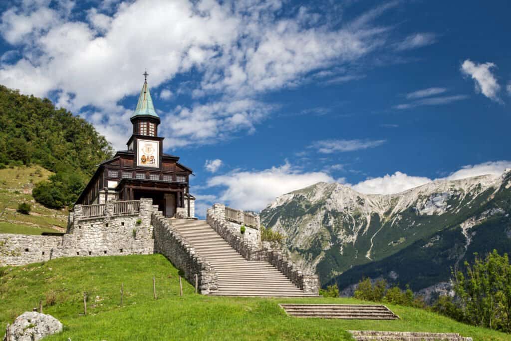 Memorial Church of the Holy Spirit Javorca