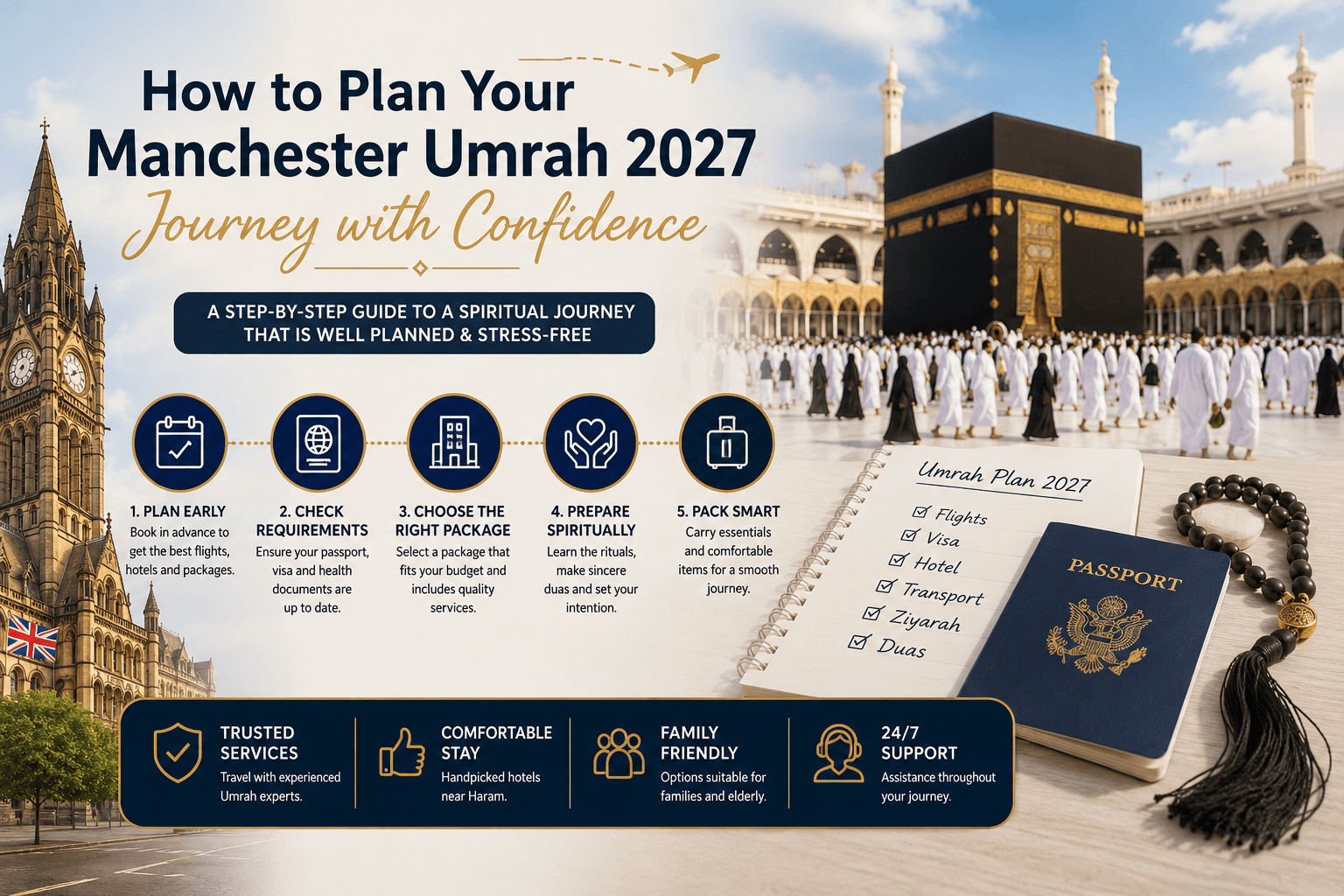 How to Plan Your Manchester Umrah 2027 Journey with Confidence