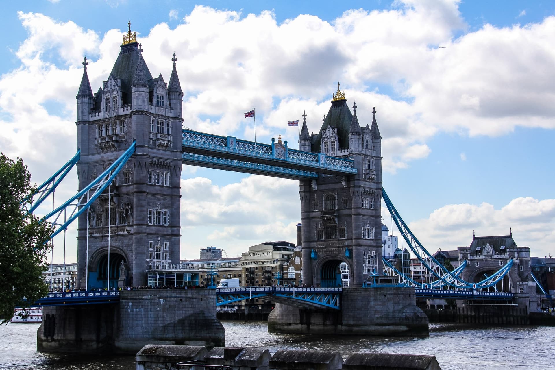 The Tower Of London And Tower Bridge