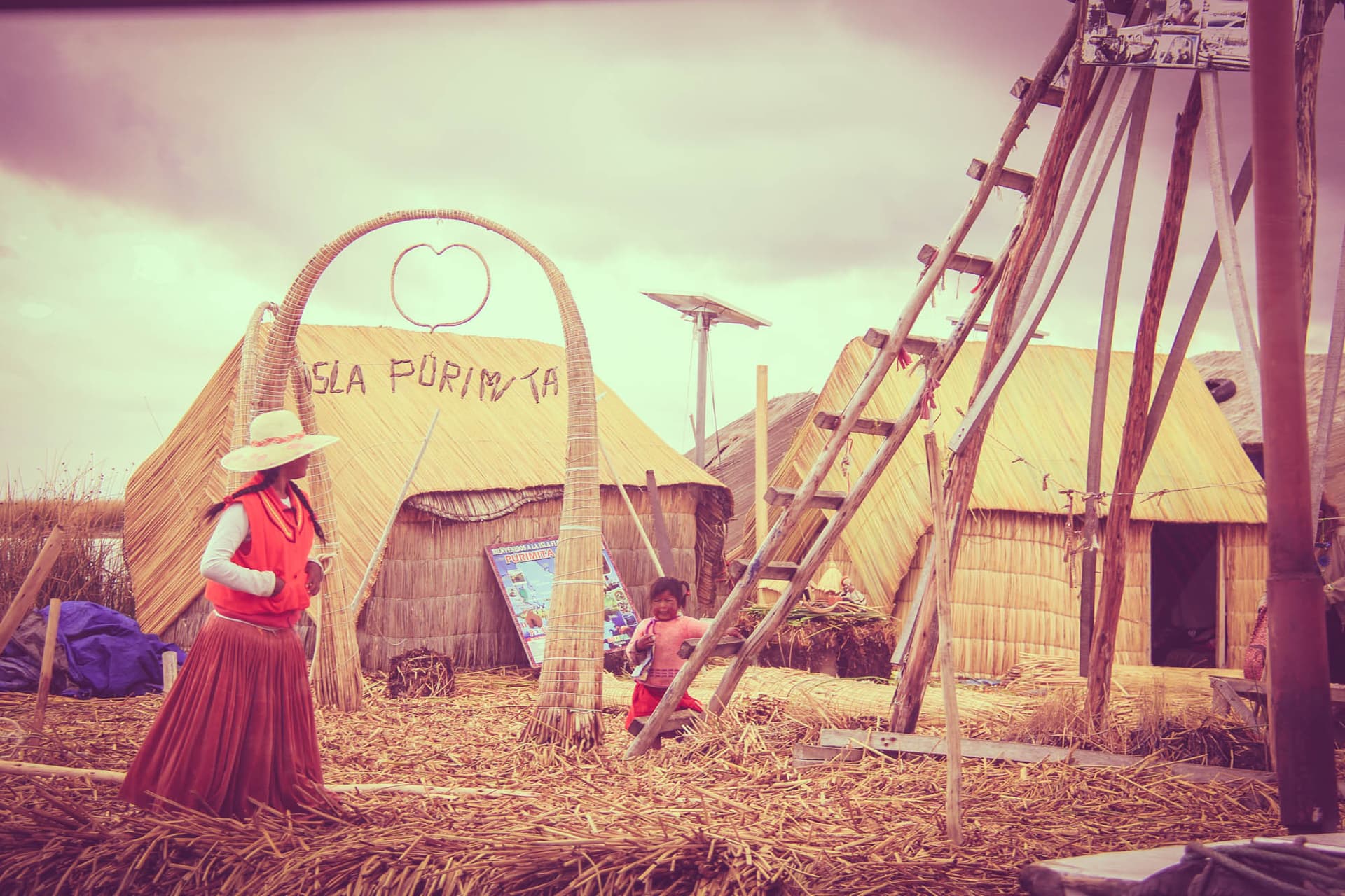 Uros Floating Islands, Peru