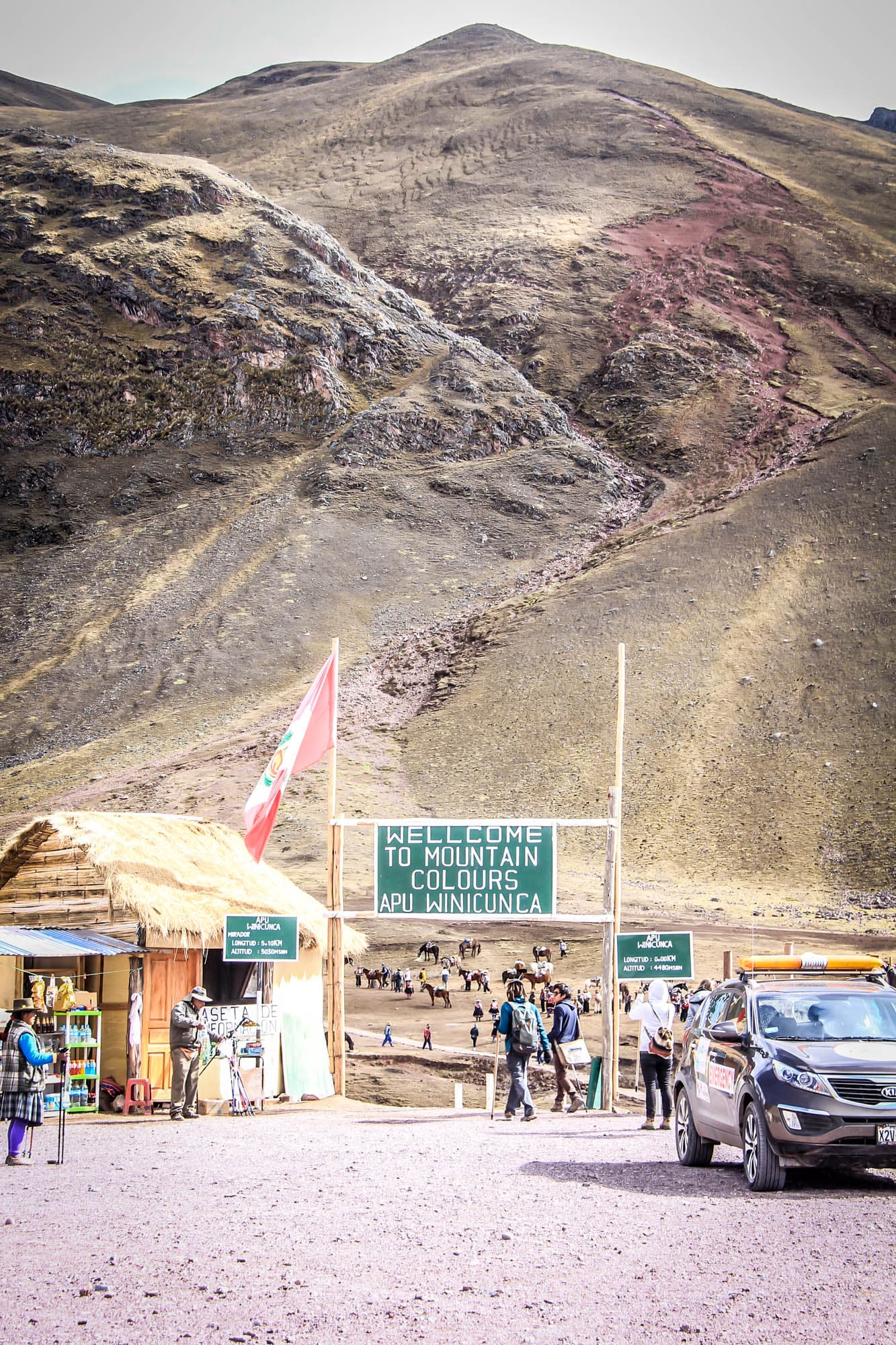 Rainbow Mountain, Peru