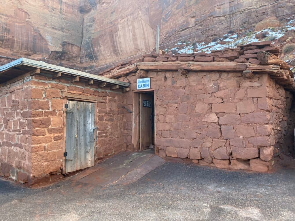John Wayne’s Cabin at Goulding's Lodge