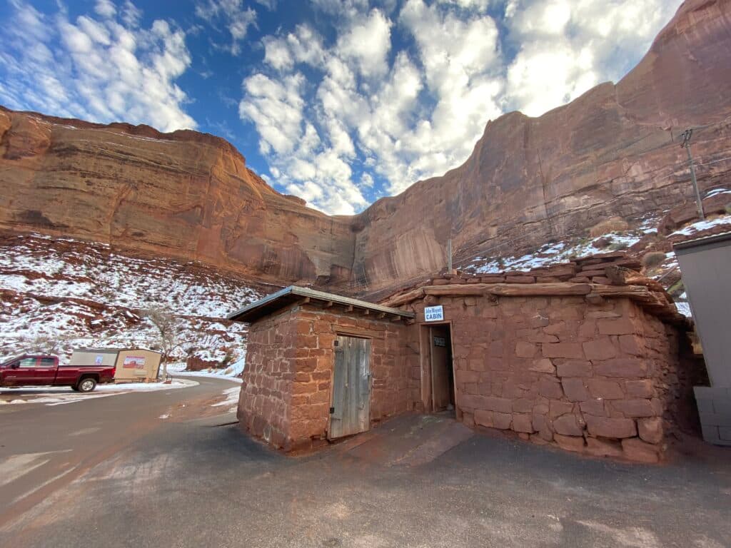 John Wayne’s Cabin at Goulding's Lodge