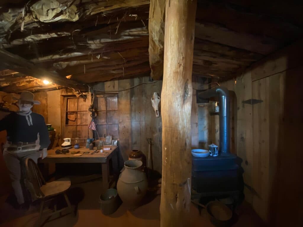 John Wayne’s Cabin at Goulding's Lodge