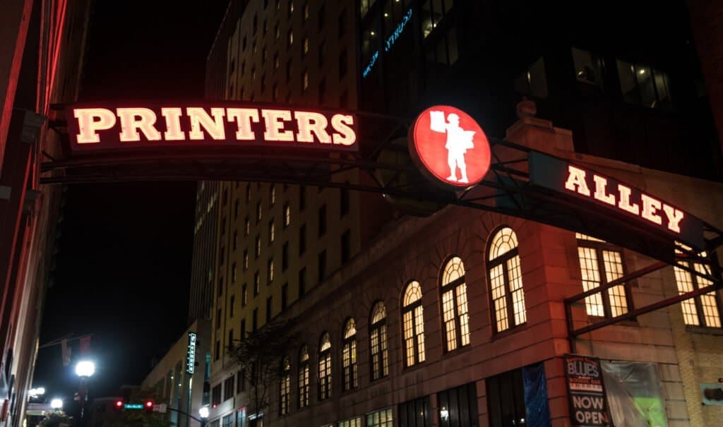 Printers Alley