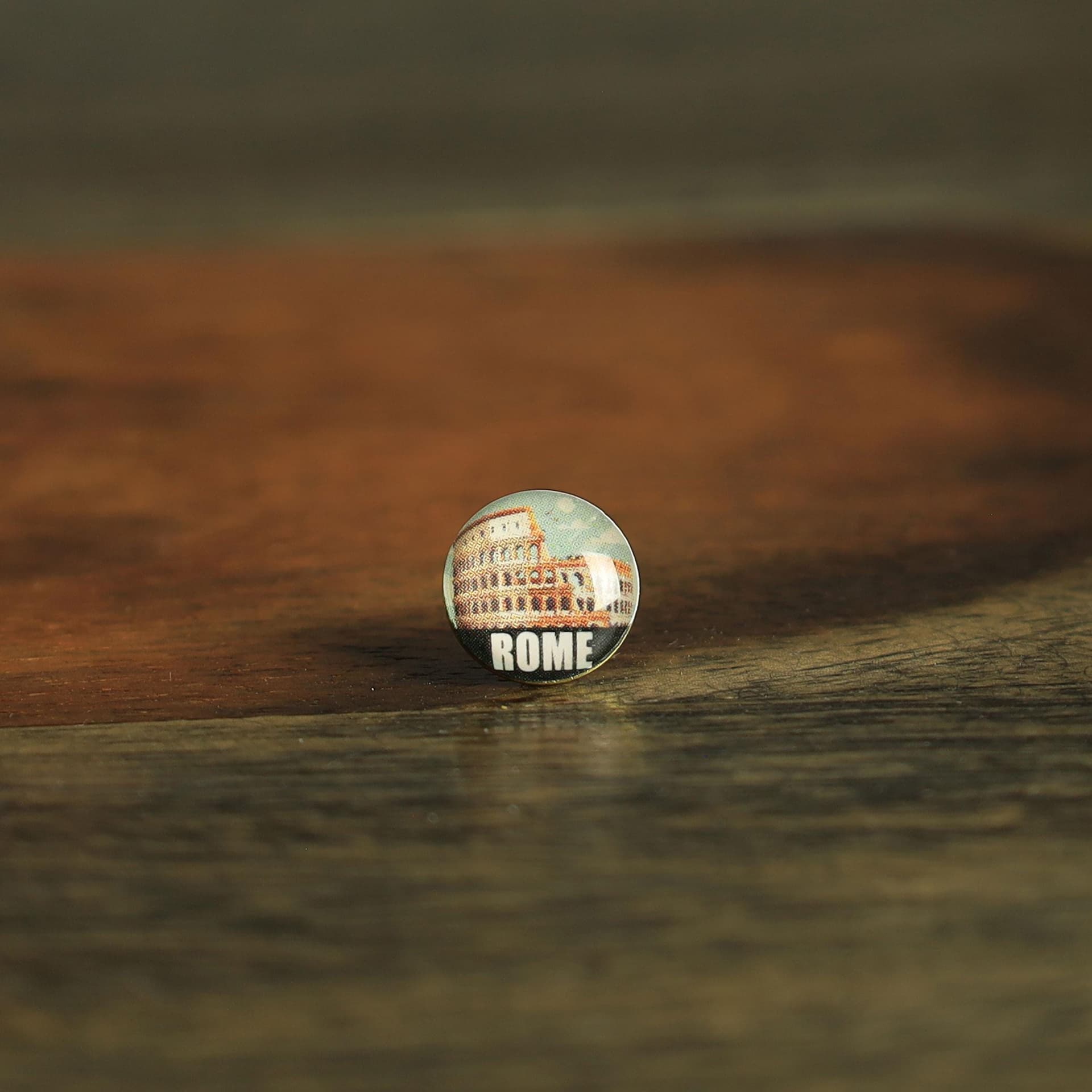 Rome Map Pin | Rome push pin | Roma map pin for wood map