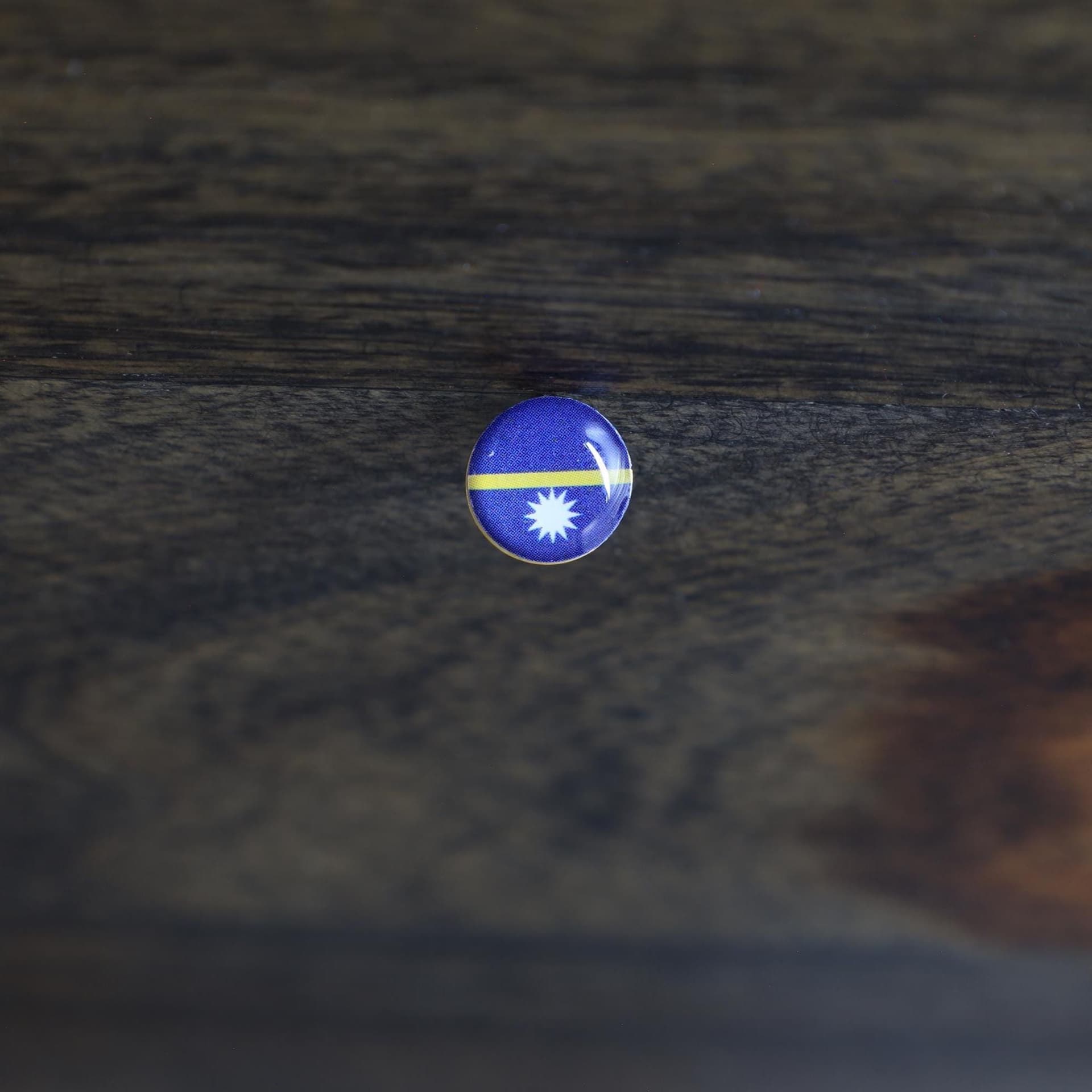 Nauru Flag Map Pin | Nauru Flag push pin | Nauru map pin for wood map