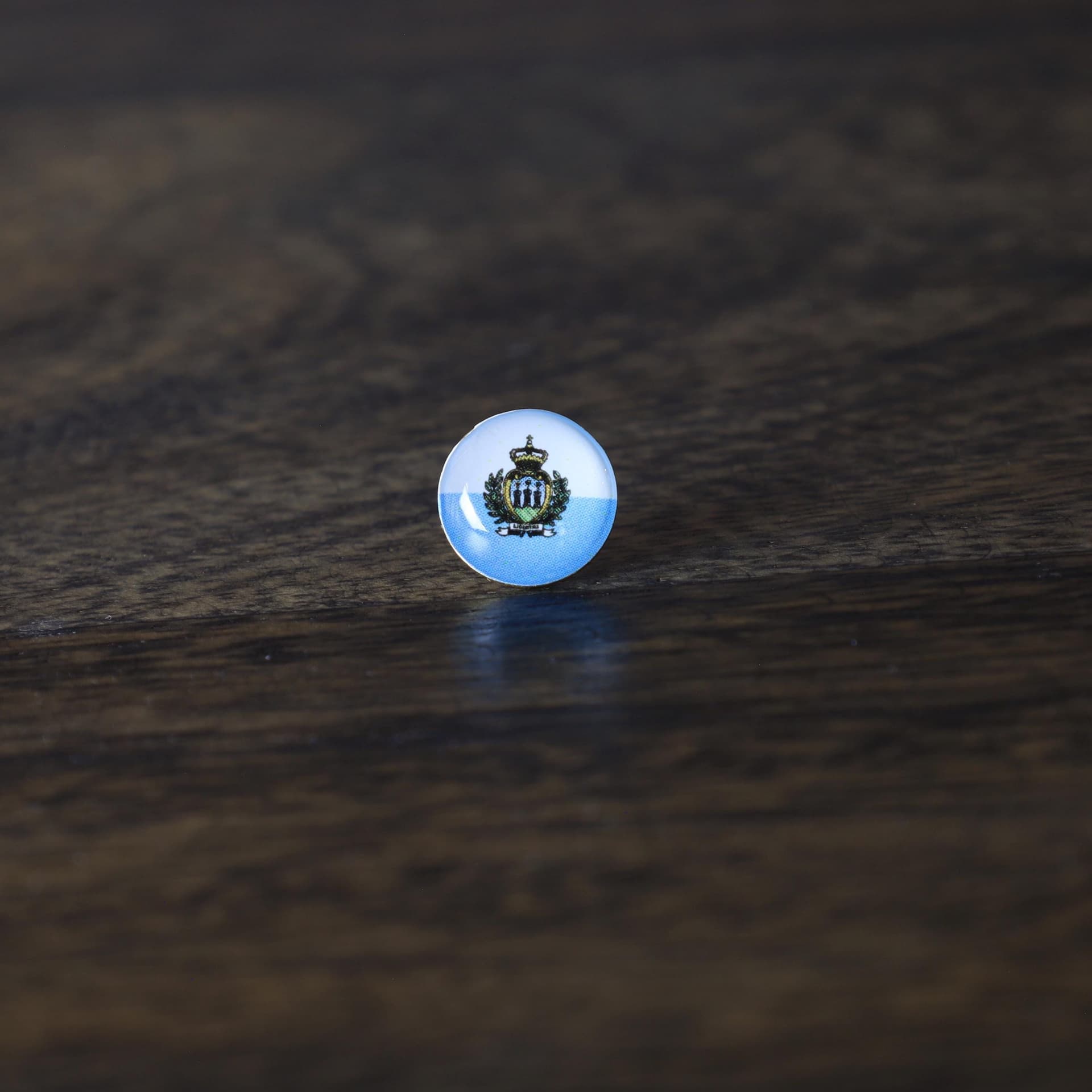 San Marino Flag Map Pin | San Marino Flag push pin | San Marino map pin for wood map