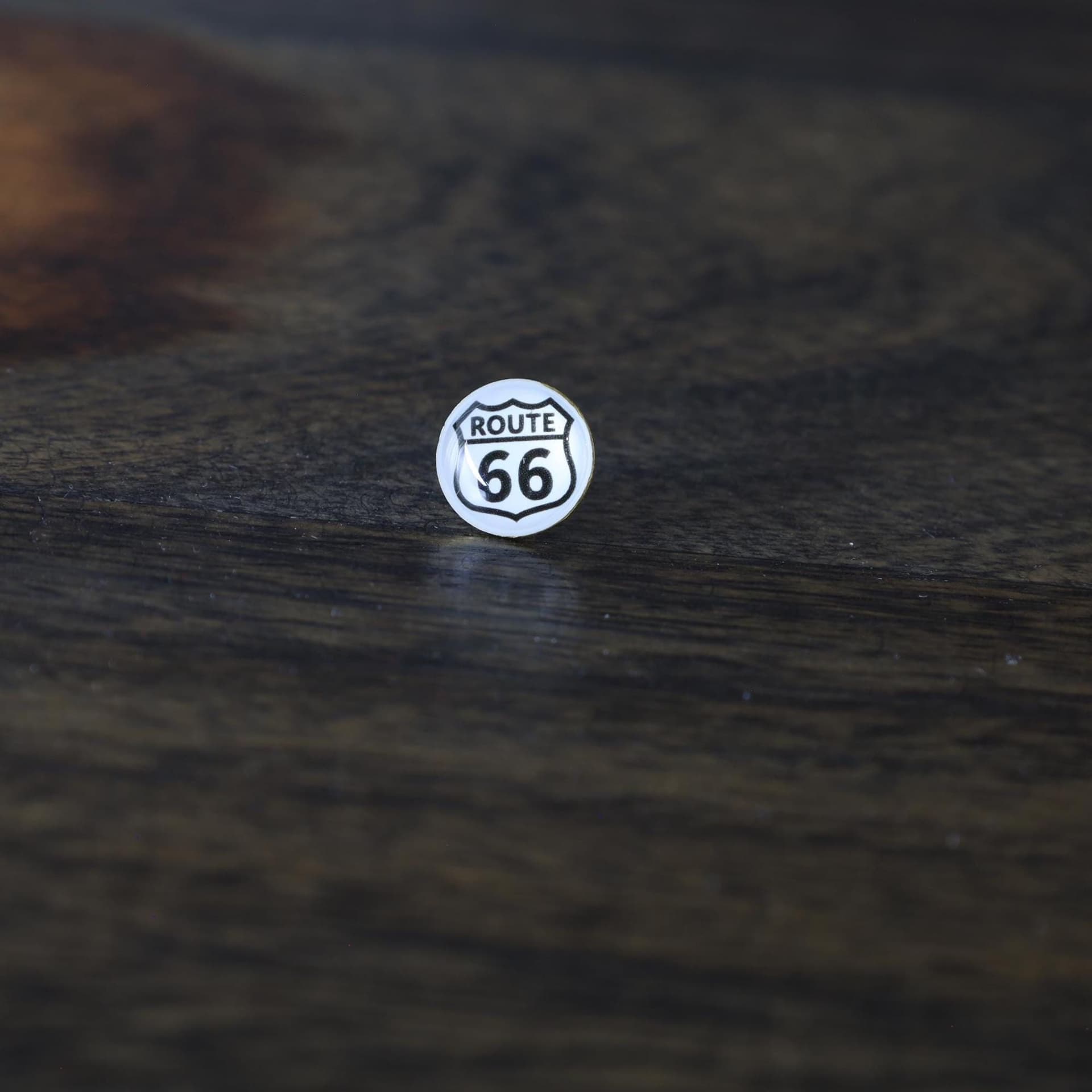 Route 66 Flag Map Pin | Route 66 Flag push pin | Route 66 map pin for wood map
