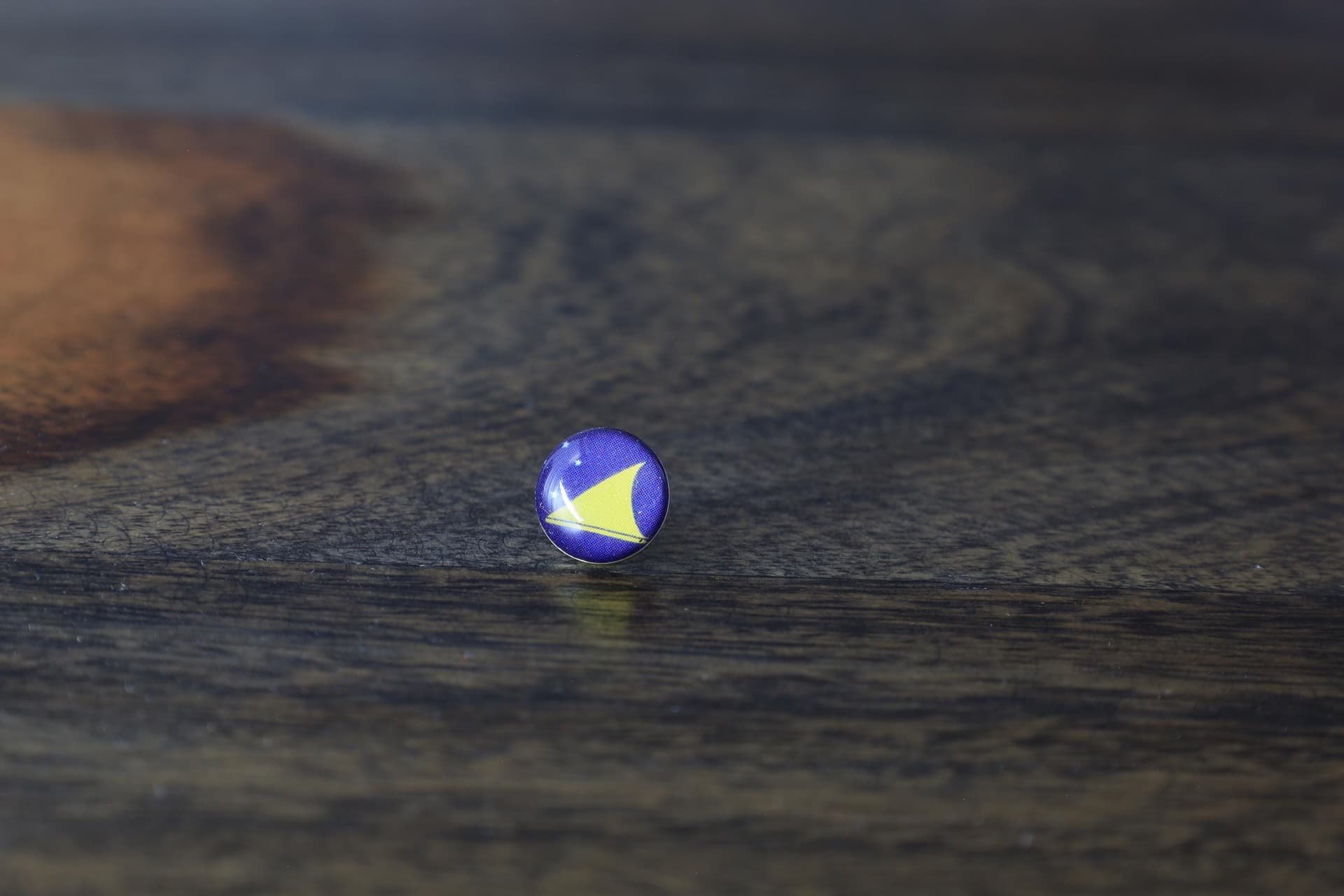 Tokelau Flag Map Pin | Tokelau Flag push pin | Tokelau map pin for wood map