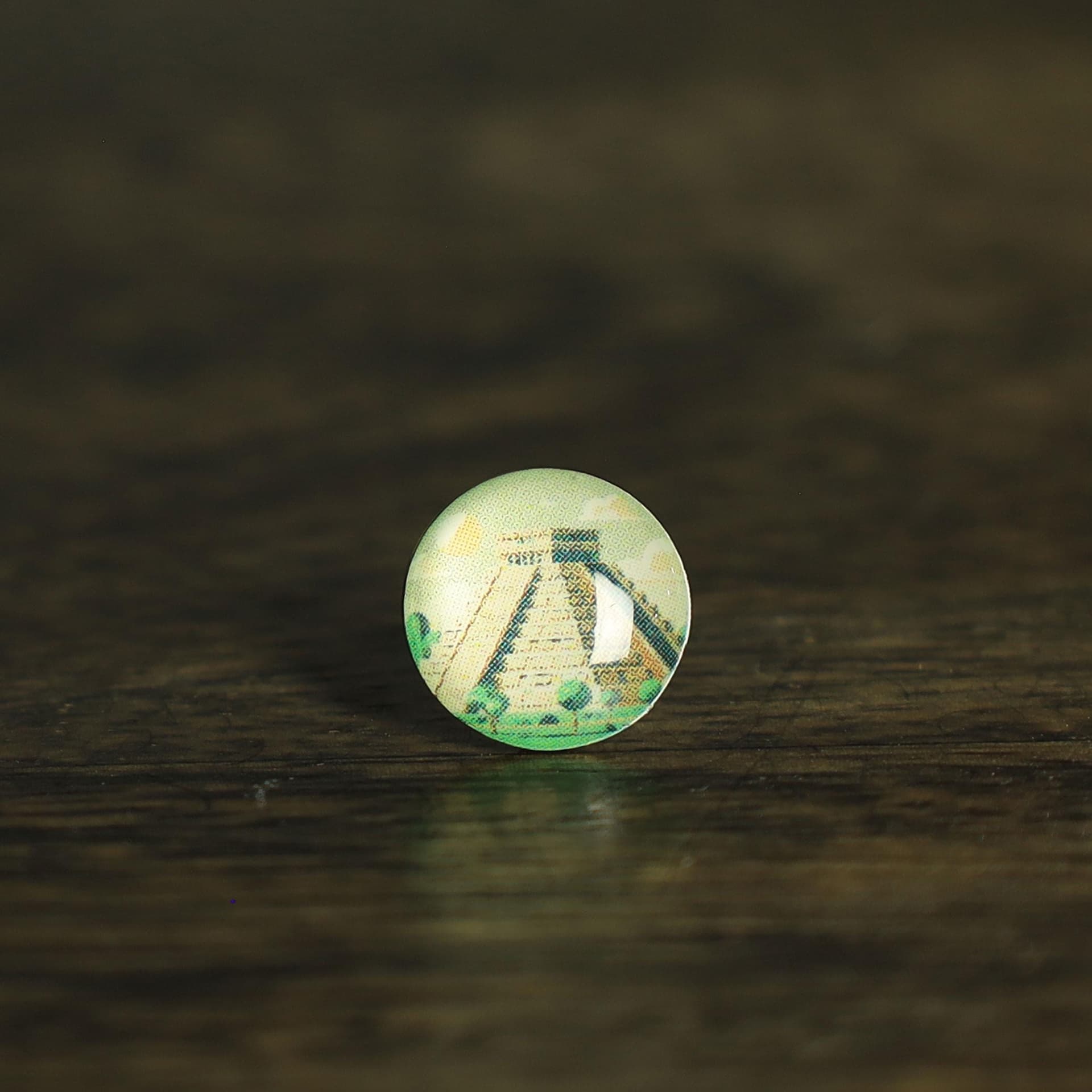 Chichen Itza Map Pin | Wonders of the World push pin | Chichen Itza map pin for wood map