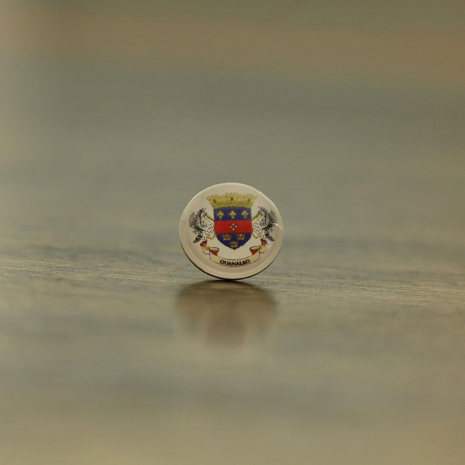 Saint Barthelemy Flag Map Pin | Saint Barthelemy Flag push pin | Saint Barthelemy map pin for wood map