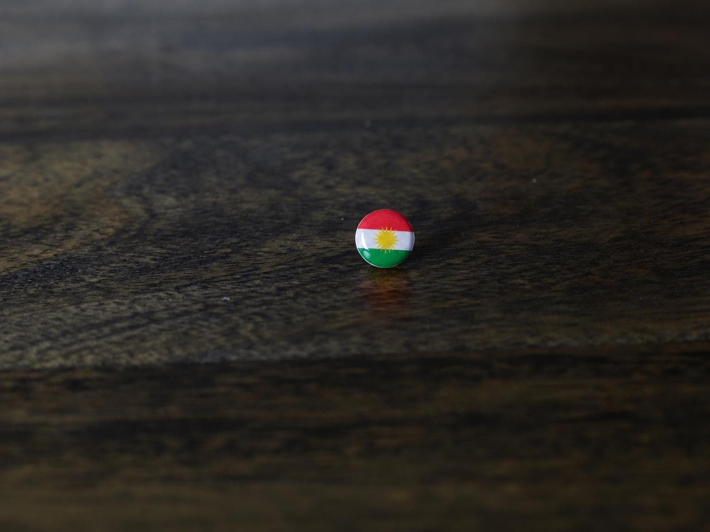 Kurdistan Flag Map Pin | Flag push pin | map pin for wood map