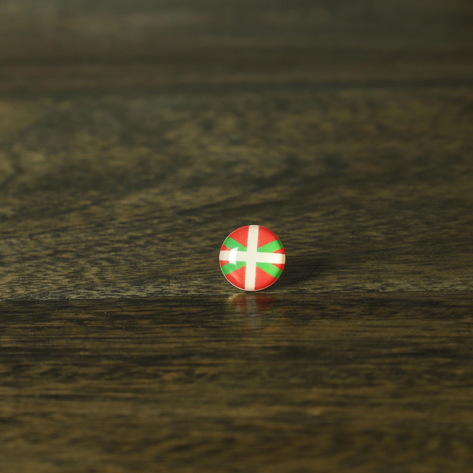 Basque Country Flag Map Pin | Basque Flag push pin | Basque map pin for wood map