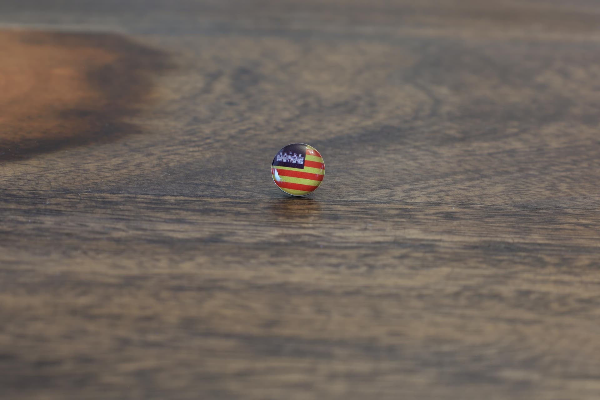 Balearic Islands Flag Map Pin | Balearic Islands Flag push pin | Balearic Islands map pin for wood map