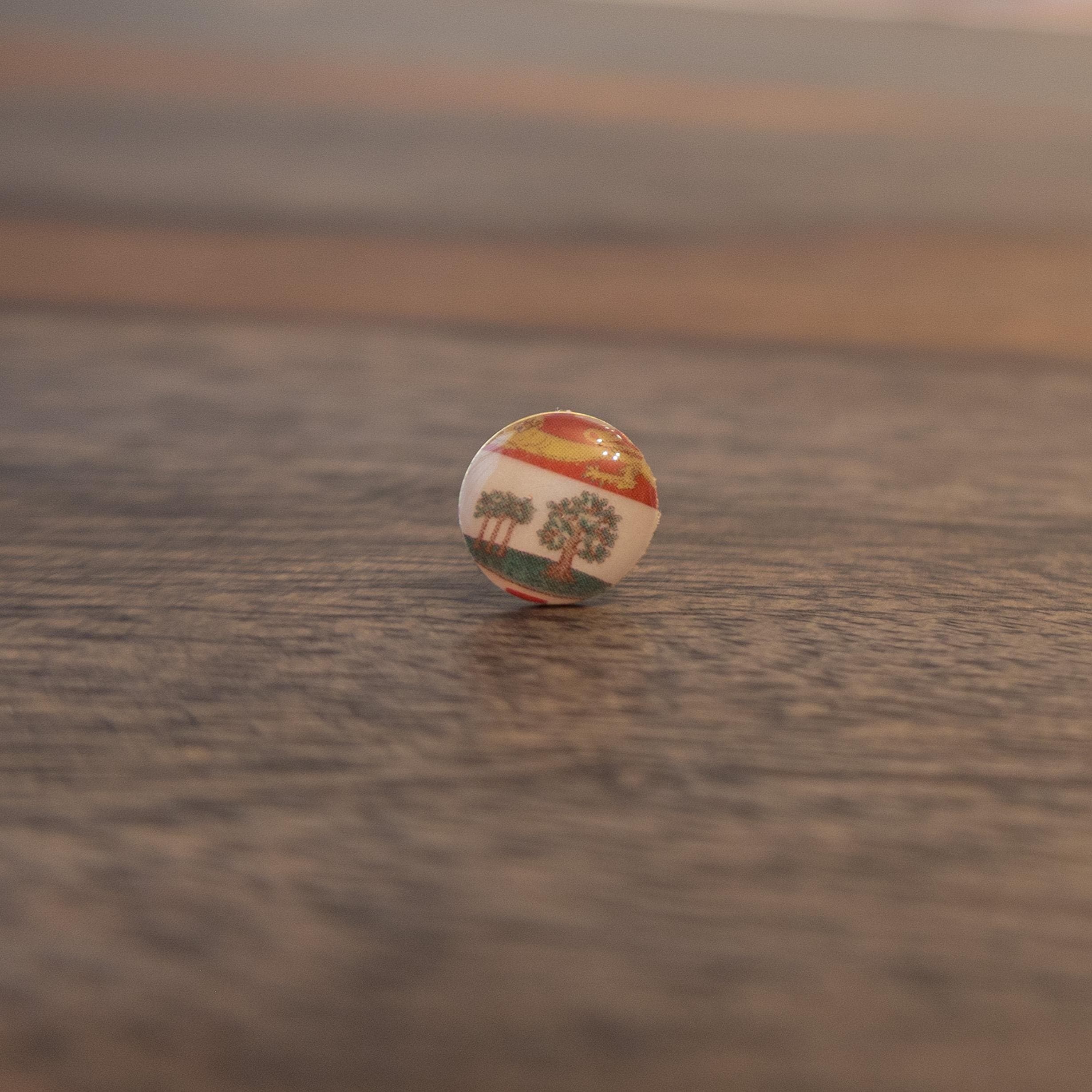 Prince Edward Island Flag Map Pin | Flag push pin | map pin for wood map