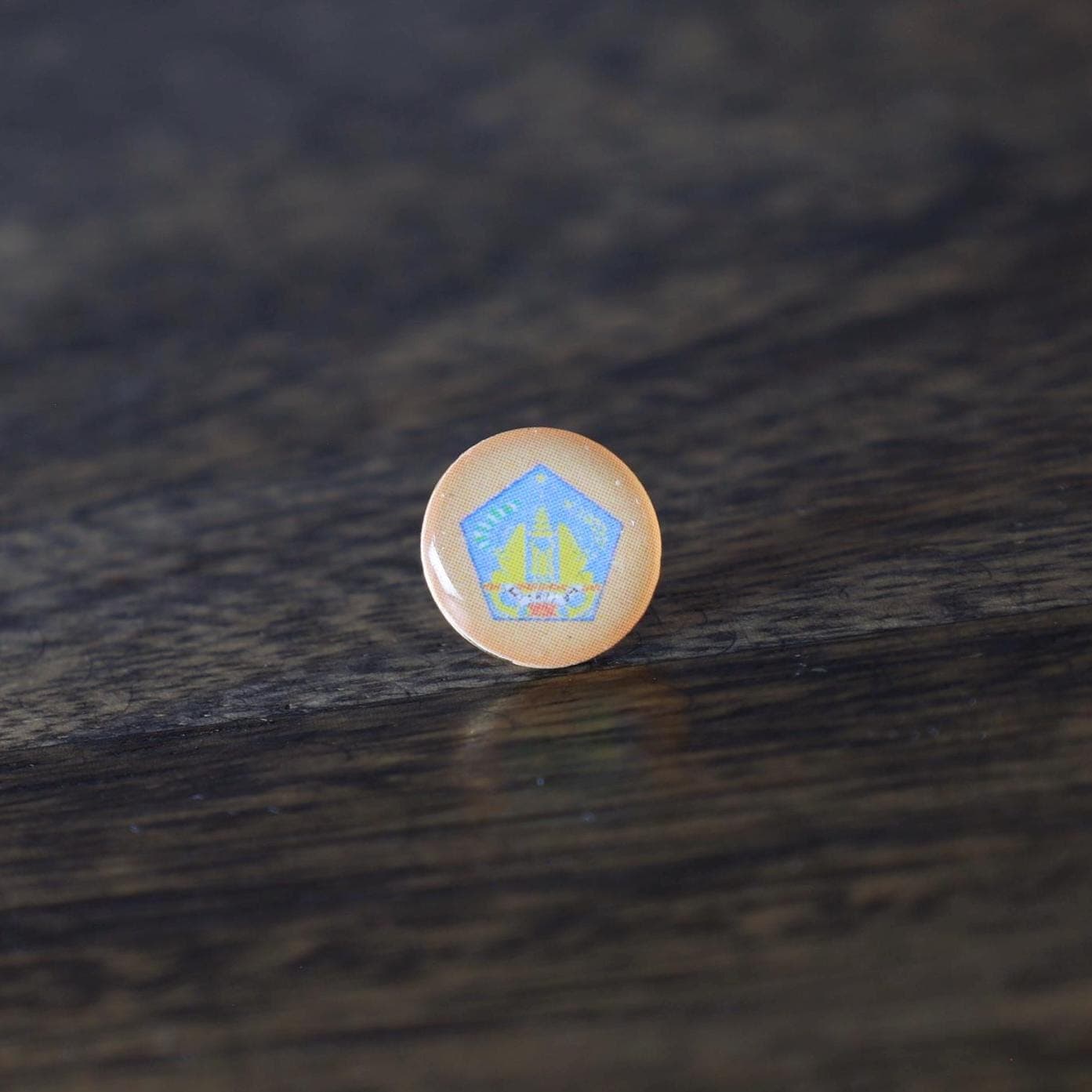 Bali Flag Map Pin | Bali Flag push pin | Bali map pin for wood map
