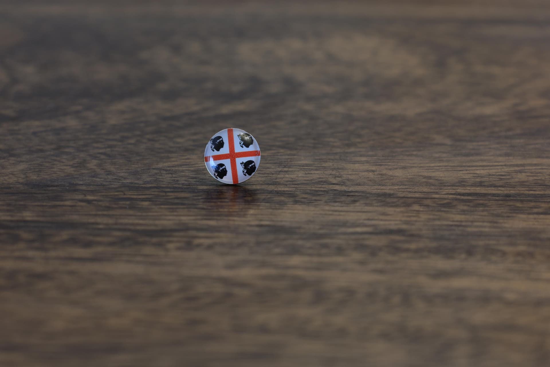 Sardinia Flag Map Pin | Sardinia Flag push pin | Sardinia map pin for wood map