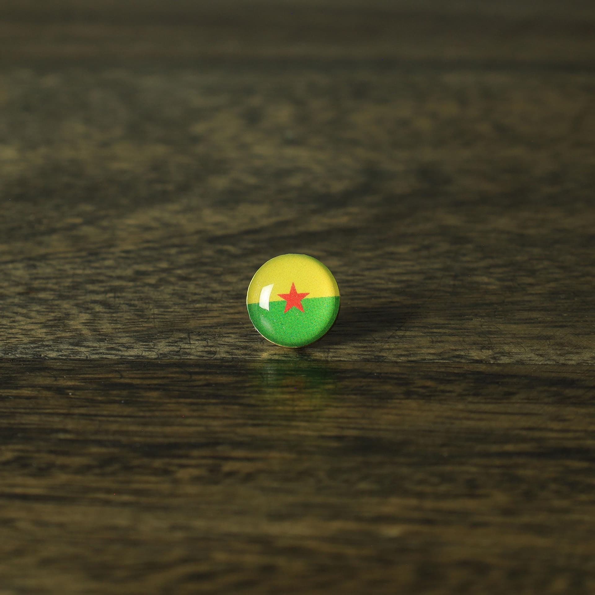 French Guiana Flag Map Pin | French Guiana Flag push pin | French Guiana map pin for wood map