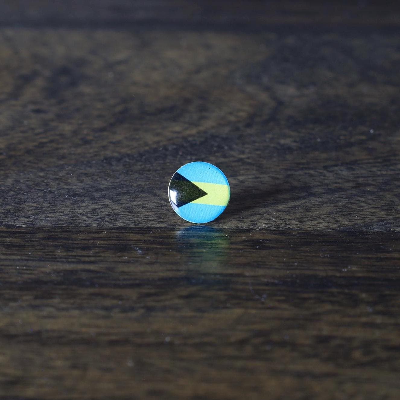 Bahamas Flag Map Pin | Flag push pin | Bahamas map pin for wood map