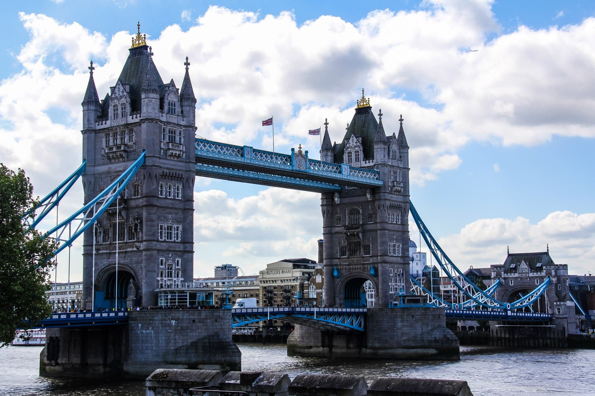 The Tower Of London And Tower Bridge