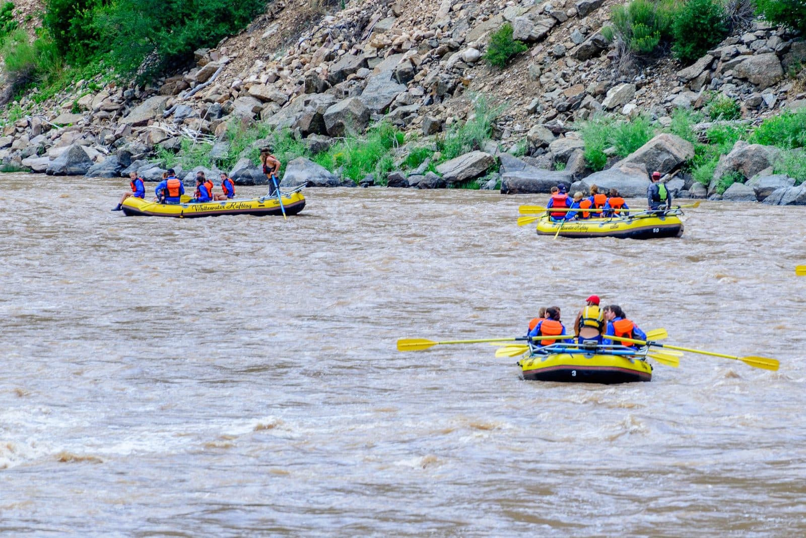 Top 5 White Water Rafting Trips Near Denver