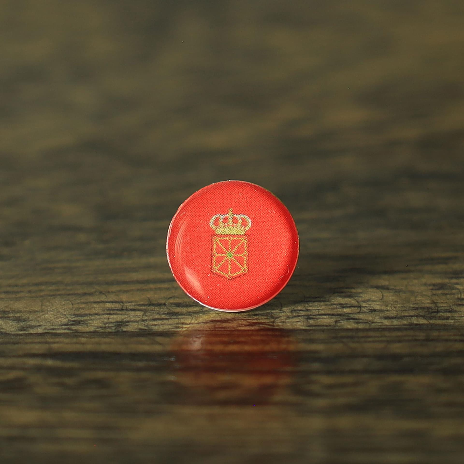 Navarre Flag Map Pin | Navarre Flag push pin | Navarre Spain map pin for wood map