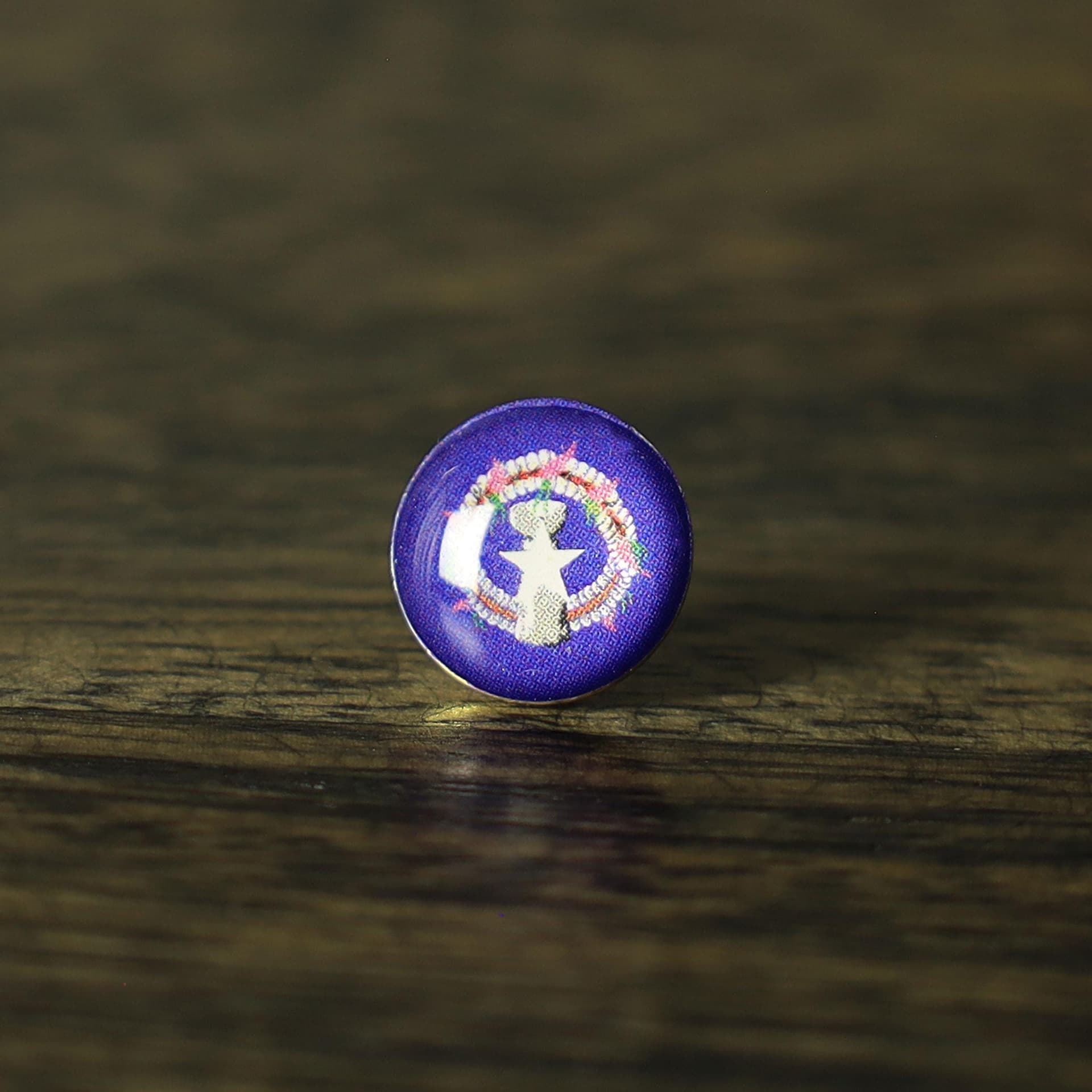Northern Mariana Islands Flag Map Pin | Northern Mariana Flag push pin | Northern Mariana Islands map pin for wood map