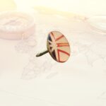 Newfoundland and Labrador Flag Map Pin | Flag push pin | map pin for wood map
