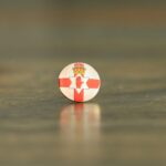 Northern Ireland Flag Map Pin | Northern Ireland Flag push pin | Northern Ireland map pin for wood map