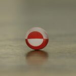 Greenland Flag Map Pin | Greenland Flag push pin | Greenland map pin for wood map