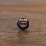 Alberta Canada Flag Map Pin | Flag push pin | map pin for wood map