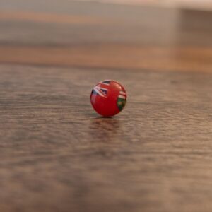 Ontario Canada Flag Map Pin | Ontario Flag push pin | Ontario map pin for wood map