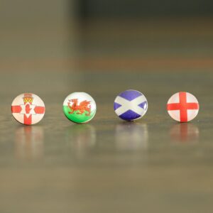 UK Flag Map Pins Set | England | Scotland | Wales |Northern Ireland | UK map pin set for wood map