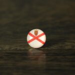 Jersey Flag Map Pin | Jersey Flag push pin | Jersey map pin for wood map