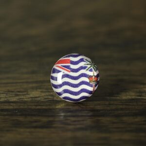 British Indian Ocean Territory Flag Map Pin | British Indian Ocean Territory Flag push pin | map pin for wood map