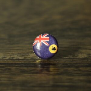 Western Australia Flag Map Pin | Western Australia Flag push pin | Western Australia map pin for wood map