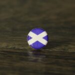 Scotland Flag Map Pin | Scotland Flag push pin | Scotland map pin for wood map