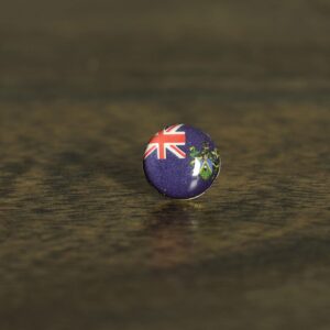 Pitcairn Islands Flag Map Pin | Pitcairn Islands Flag push pin | Pitcairn Islands map pin for wood map