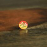 Sicily Italy Flag Map Pin | Sicily push pin | Sicily map pin for wood map