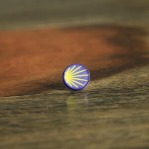 Camino de Santiago Flag Map Pin | Camino de Santiago push pin | Camino de Santiago map pin for wood map