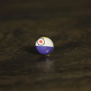 Bonaire Flag Map Pin | Flag push pin | Bonaire map pin for wood map