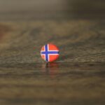 Norway Flag Map Pin | Flag push pin | Svalbard map pin for wood map