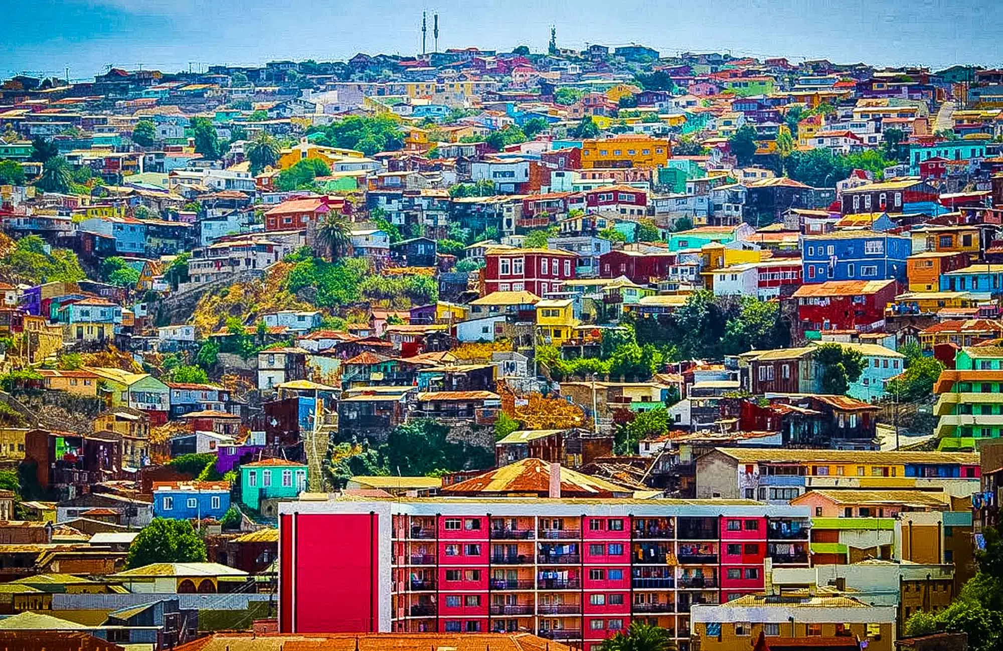 Sceneries Of Valparaiso