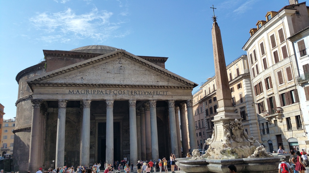 pantheon, rome, italy