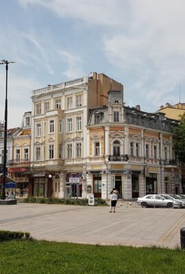 ruse bulgaria, center, the building