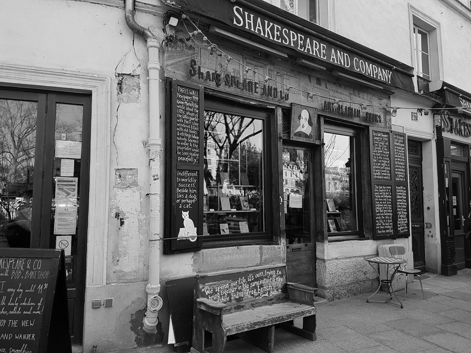 Shakespeare and Company building during daytime