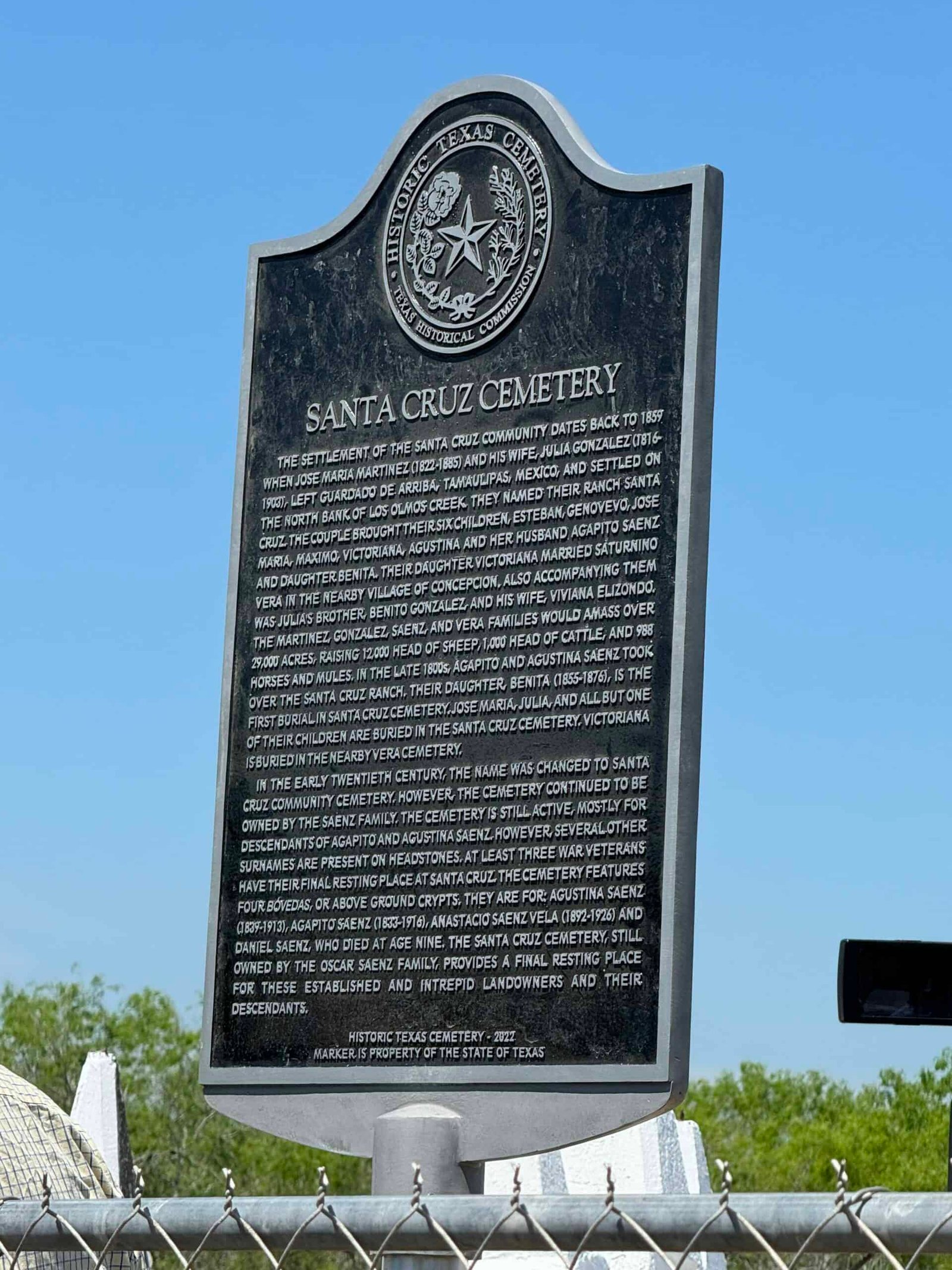 Santa cruz "saenz" cemetery