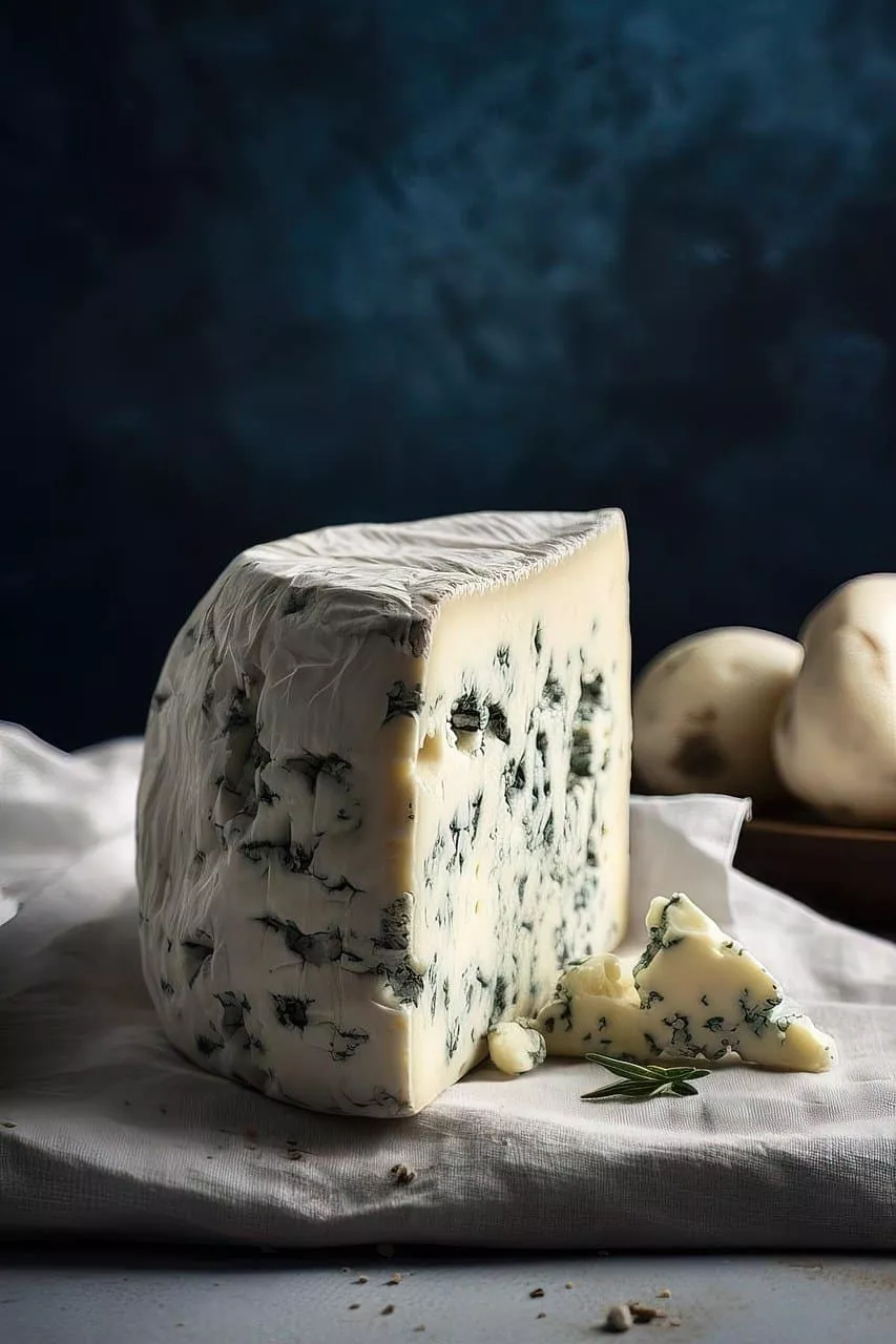 Cheese, gorgonzola, blue mold